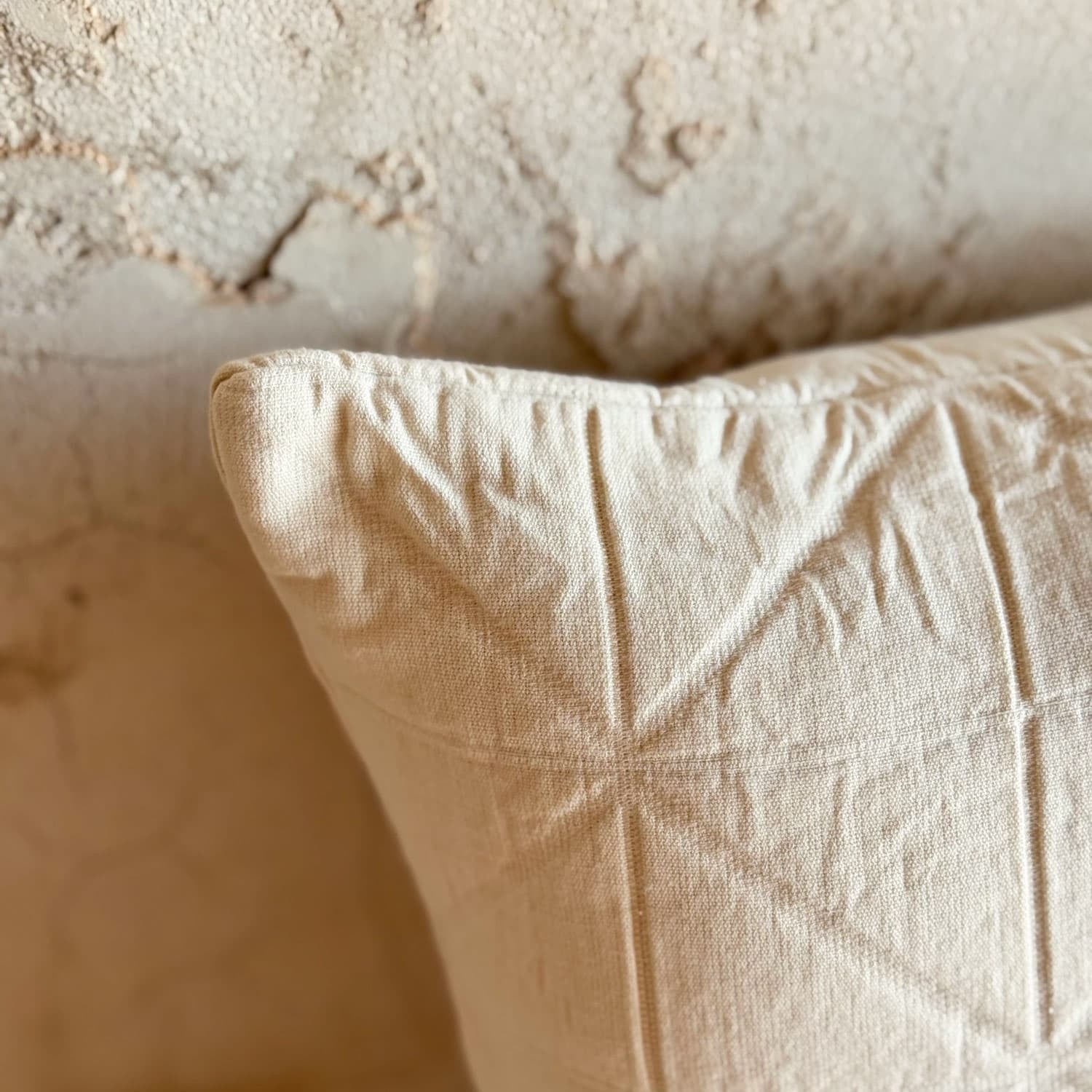 Akira Cushion Cover - OQ Origami Quilt - S000 Natural