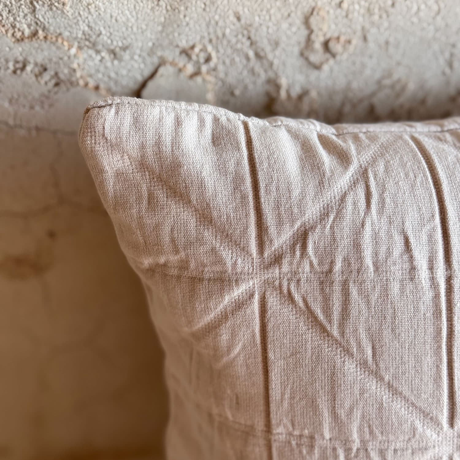 Akira Cushion Cover - OQ Origami Quilt - S018 Powder