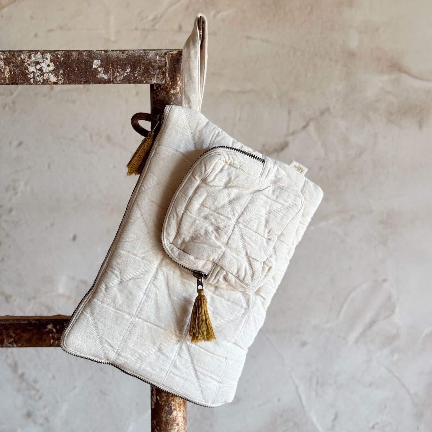 Akira Laptop Case - OQ Origami Quilt - S000 Natural - n°74 E - Shop - 7400000137308