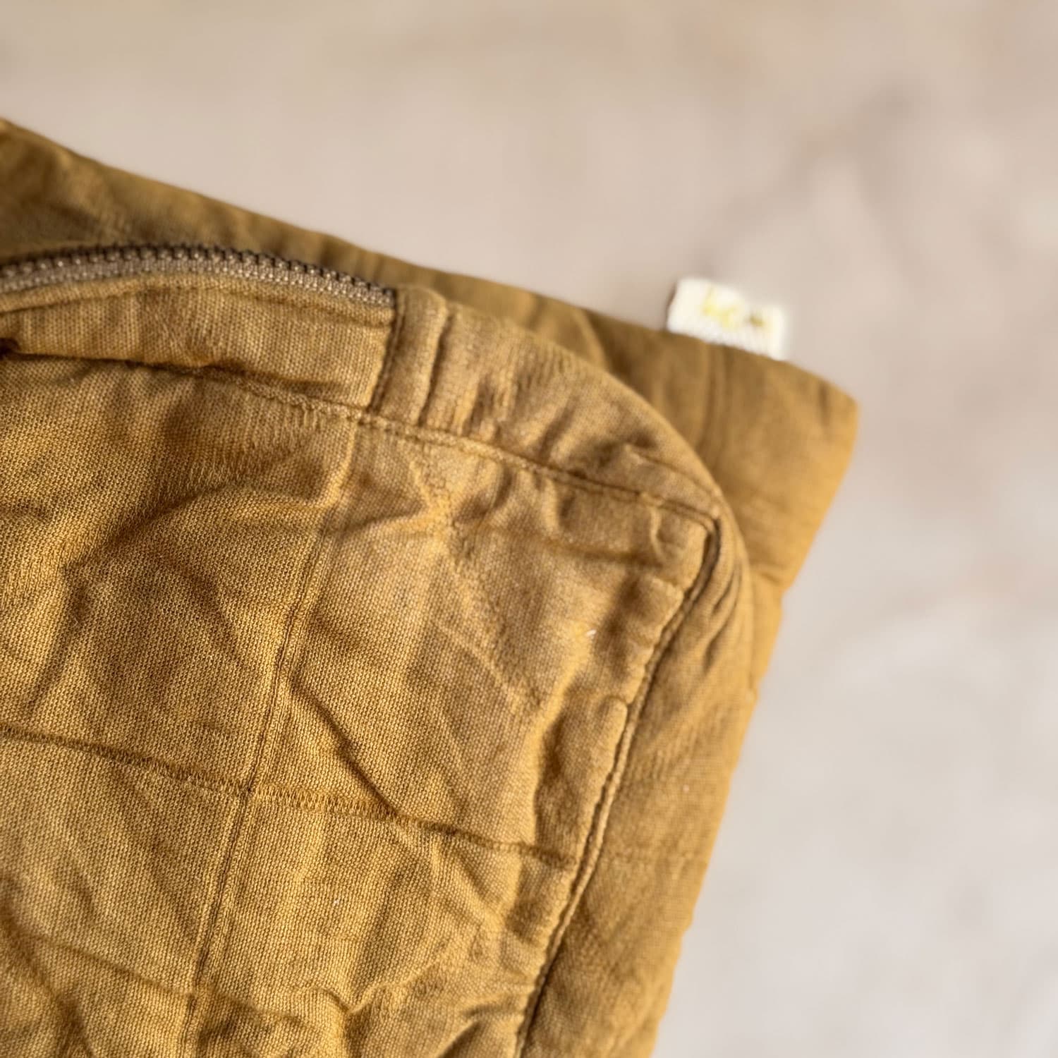 Akira Laptop Case - OQ Origami Quilt - S050 Antique Bronze