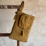 Akira Laptop Case - OQ Origami Quilt - S050 Antique Bronze