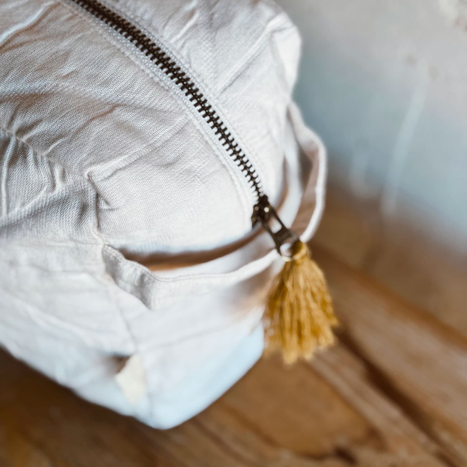 Akira Toiletry Bag - OQ Origami Quilt - S018 Powder - Large