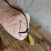 Akira Toiletry Bag - OQ Origami Quilt - S054 Nude Brown - Medium - n°74 E - Shop - 7400000137285