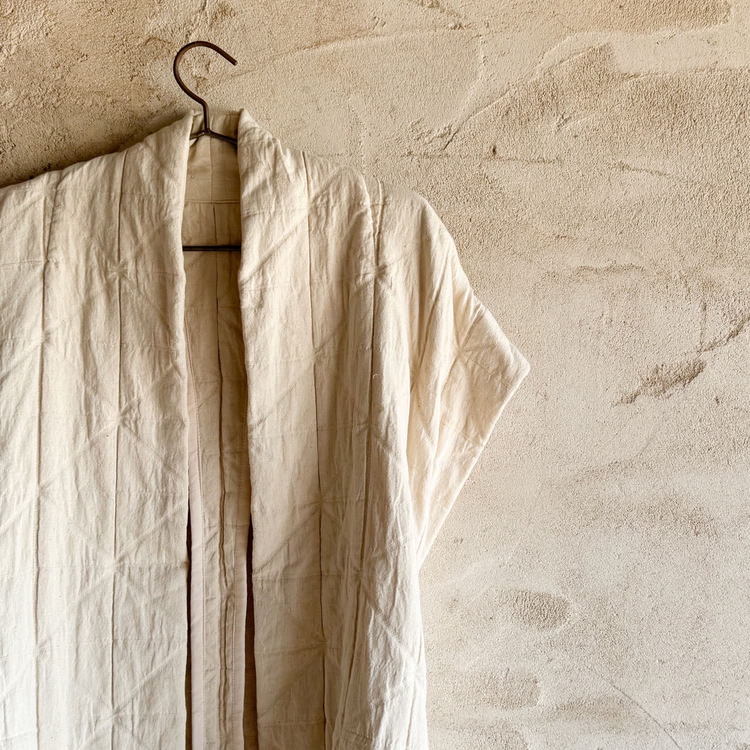Akira Vest - Women  - OQ Origami Quilt - S000 Natural