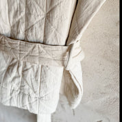 Akira Vest - Women  - OQ Origami Quilt - S000 Natural