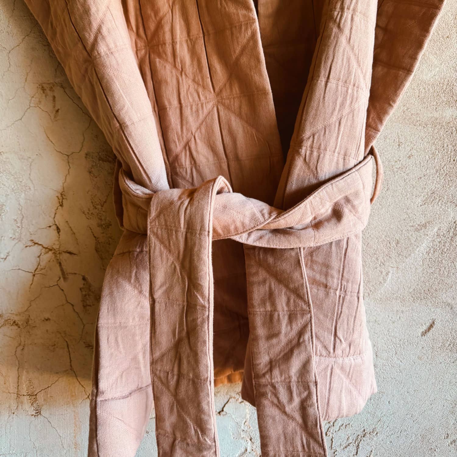 Akira Vest - Women  - OQ Origami Quilt - S054 Nude Brown