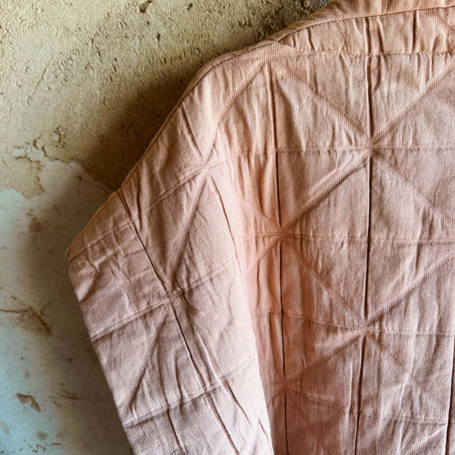 Akira Vest - Women  - OQ Origami Quilt - S054 Nude Brown