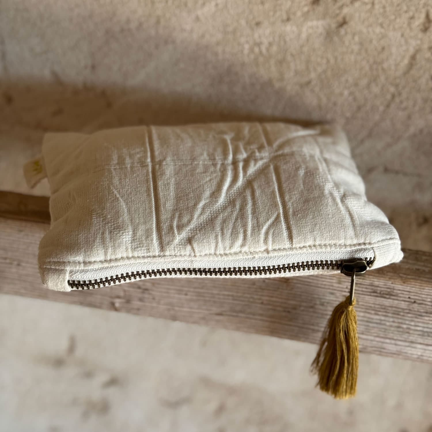 Akira Zip Clutch - OQ Origami Quilt - S000 Natural - n°74 E - Shop - 7400000137290