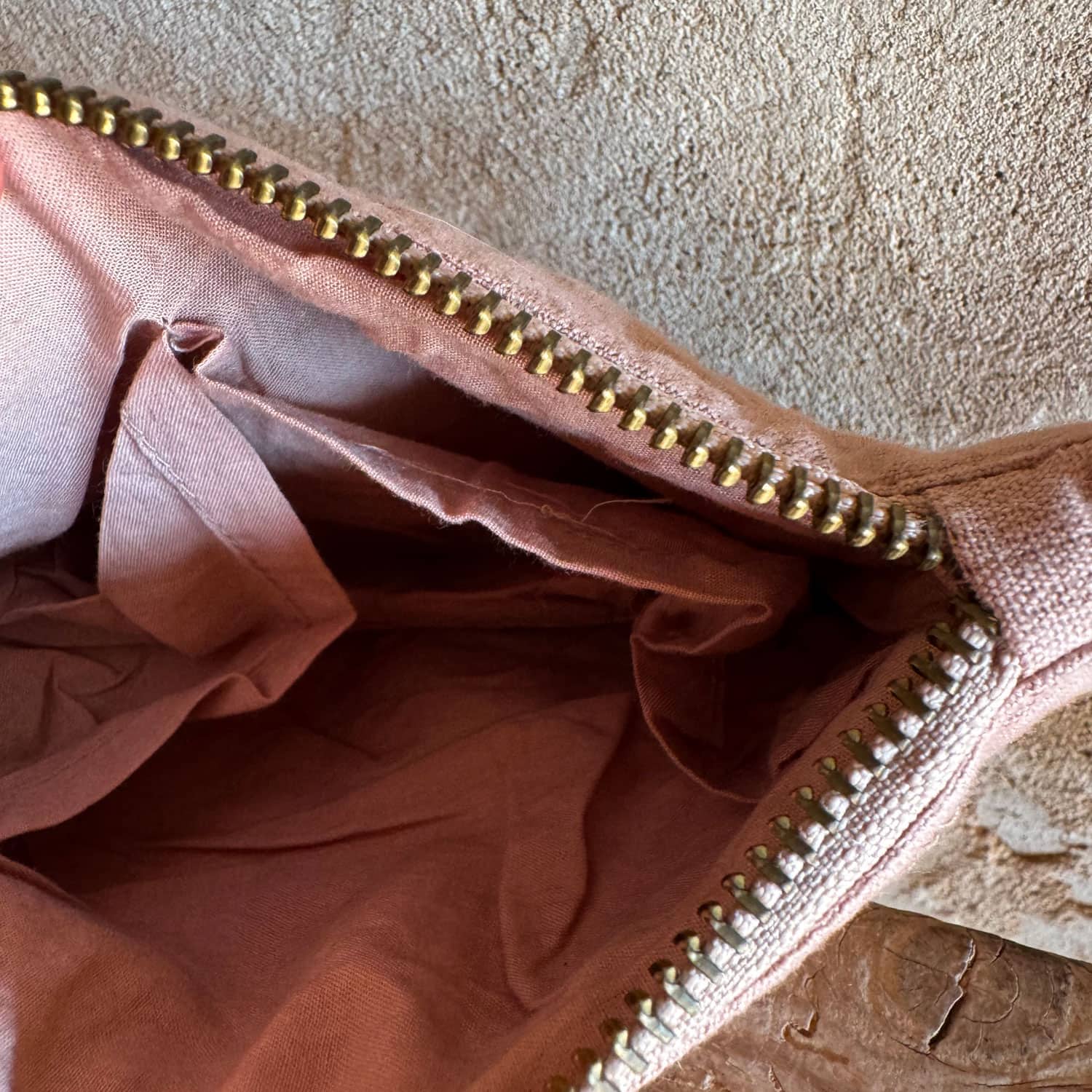 Akira Zip Clutch - OQ Origami Quilt - S054 Nude Brown - n°74 E - Shop - 7400000137296