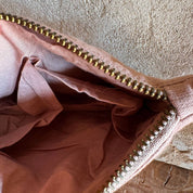 Akira Zip Clutch - OQ Origami Quilt - S054 Nude Brown - n°74 E - Shop - 7400000137296