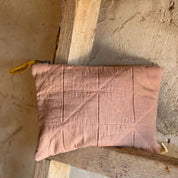 Akira Zip Clutch - OQ Origami Quilt - S054 Nude Brown - n°74 E - Shop - 7400000137297