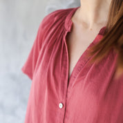 Alessandra Dress - Women - SS Simple Saloo - S042 Baobab Rose