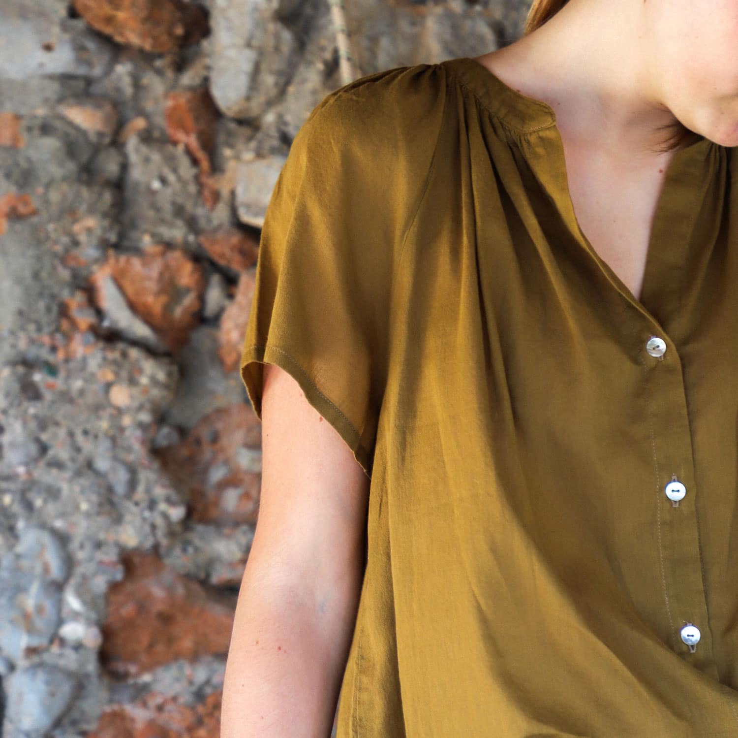 Alessandra Dress - Women - SS Simple Saloo - S050 Antique Bronze