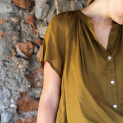 Alessandra Dress - Women - SS Simple Saloo - S050 Antique Bronze