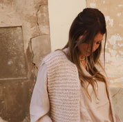 Andrea Gilet - Women - MO Mohair - S018 Powder