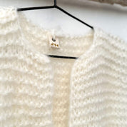 Andrea Gilet - Women - MO Mohair - S000 Natural - n°74 E - Shop - 7400000137019