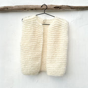 Andrea Gilet - Women - MO Mohair - S000 Natural - n°74 E - Shop - 7400000137019