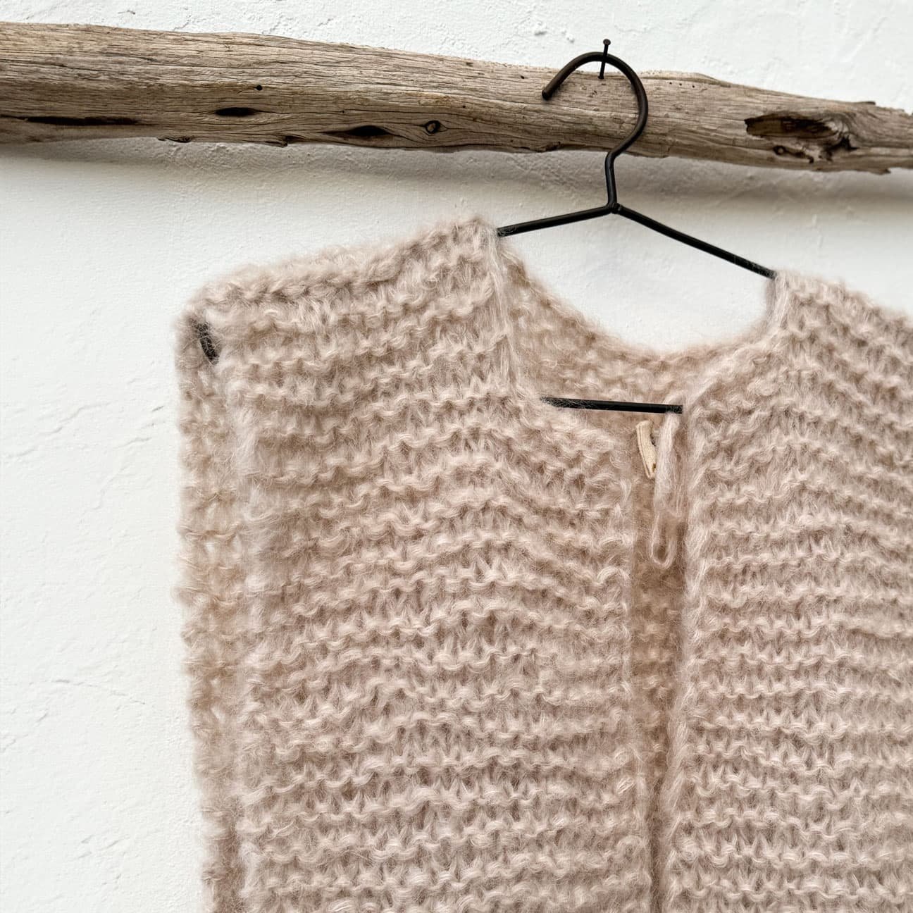 Andrea Gilet - Women - MO Mohair - S018 Powder - n°74 E - Shop - 7400000137020