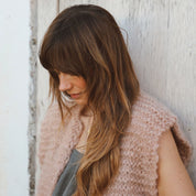 Andrea Gilet - Women - MO Mohair - S054 Nude Brown