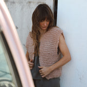 Andrea Gilet - Women - MO Mohair - S054 Nude Brown