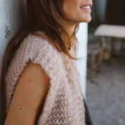 Andrea Gilet - Women - MO Mohair - S054 Nude Brown