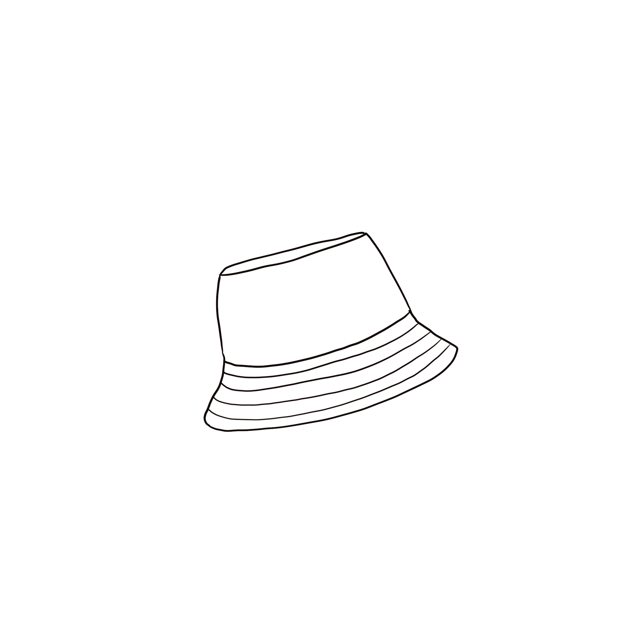 Andy Bucket Hat - Kids - TC Thai Cotton - S032 Ice Blue - n°74 E - Shop - 7400000137422