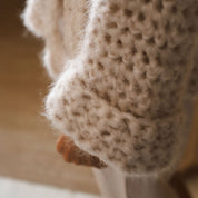 Atelier Crochet Kimono - Women - MO Mohair - S018 Powder