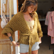 Atelier Crochet Kimono - Women - MO Mohair - S050 Antique Bronze