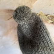 Atelier Pompom Beanie - Women - MO Mohair - S005 Khaki - n°74 E - Shop - 7400000136278