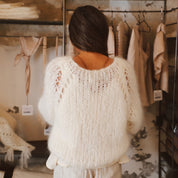 Atelier Sweater - Women - MO Mohair - S000 Natural - n°74 E - Shop - 7400000135054