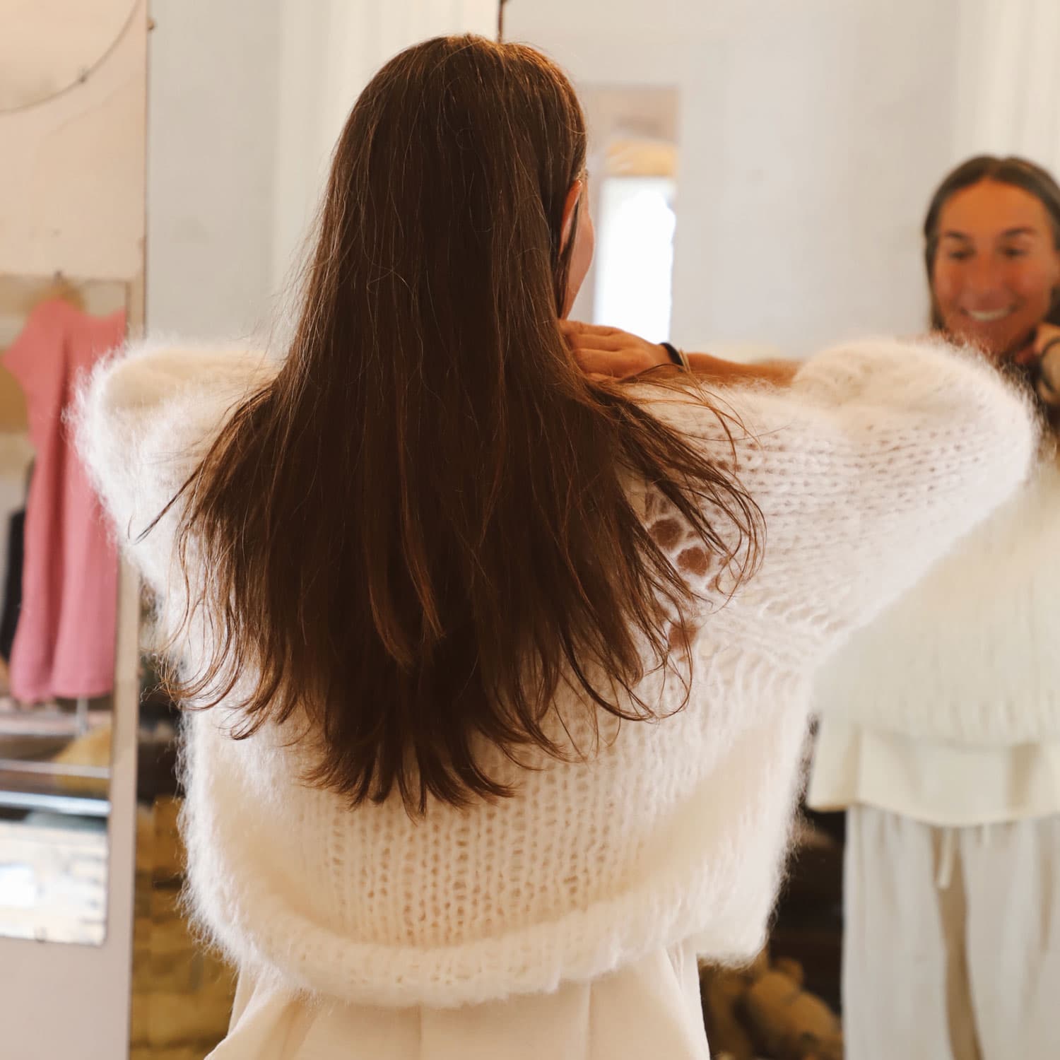 Atelier Sweater - Women - MO Mohair - S000 Natural
