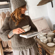 Atelier Sweater - Women - MO Mohair - S045 Stone Grey