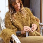Atelier Sweater - Women - MO Mohair - S050 Antique Bronze