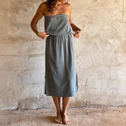 Betty Dress - Women - TJ Terry Jersey - S032 Ice Blue - n°74 E - Shop - 7400000136212