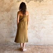 Betty Dress - Women - TJ Terry Jersey - S050 Antique Bronze - n°74 E - Shop - 7400000136213