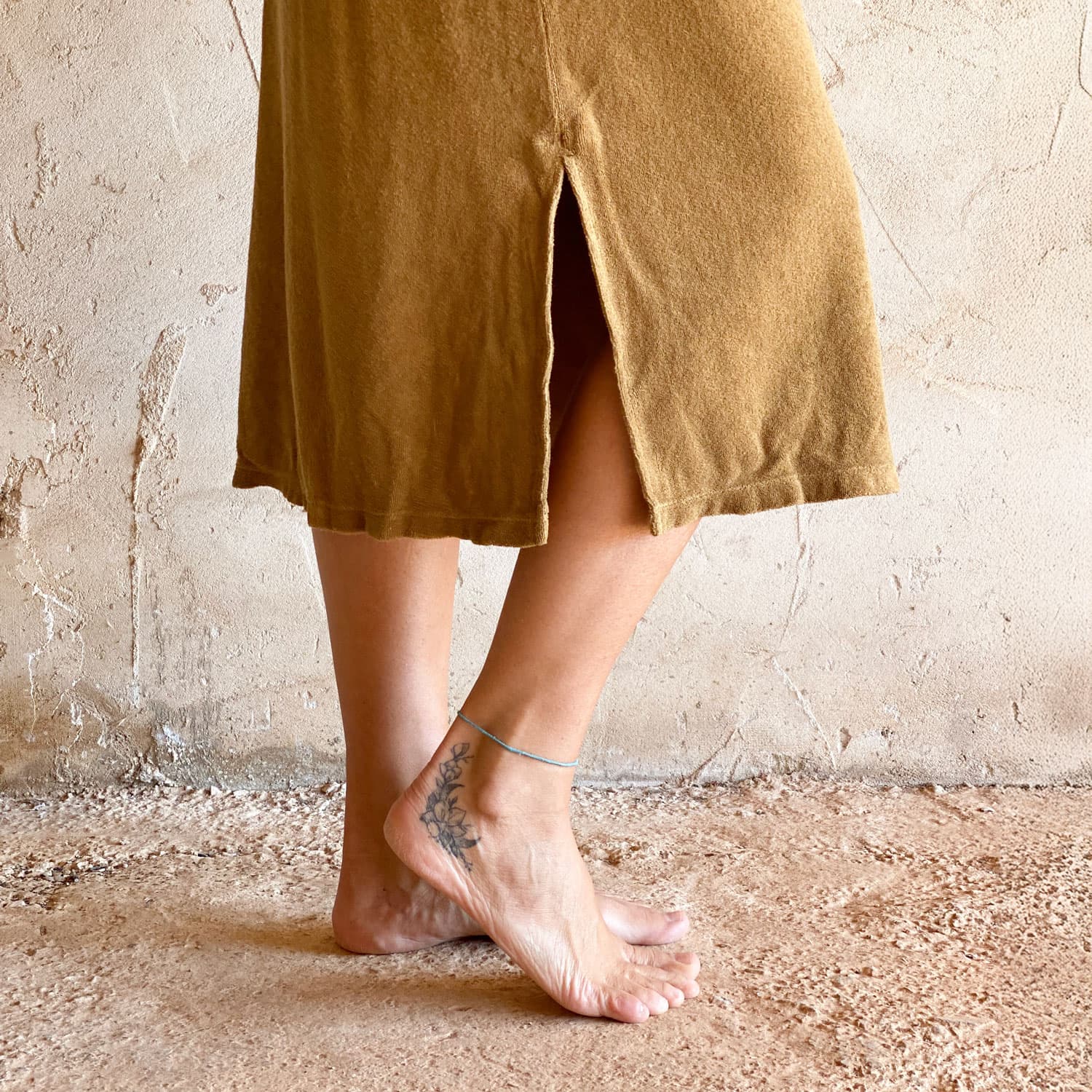 Betty Dress - Women - TJ Terry Jersey - S050 Antique Bronze - n°74 E - Shop - 7400000136213