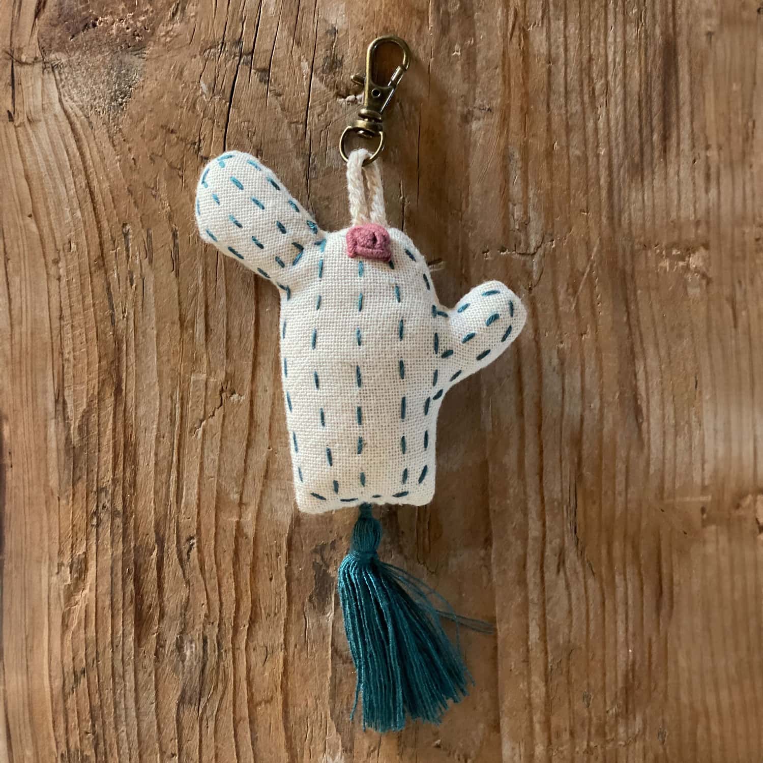 Cactus Keychain - TC Thai Cotton - S000 Natural - n°74 E - Shop - 7400000136530