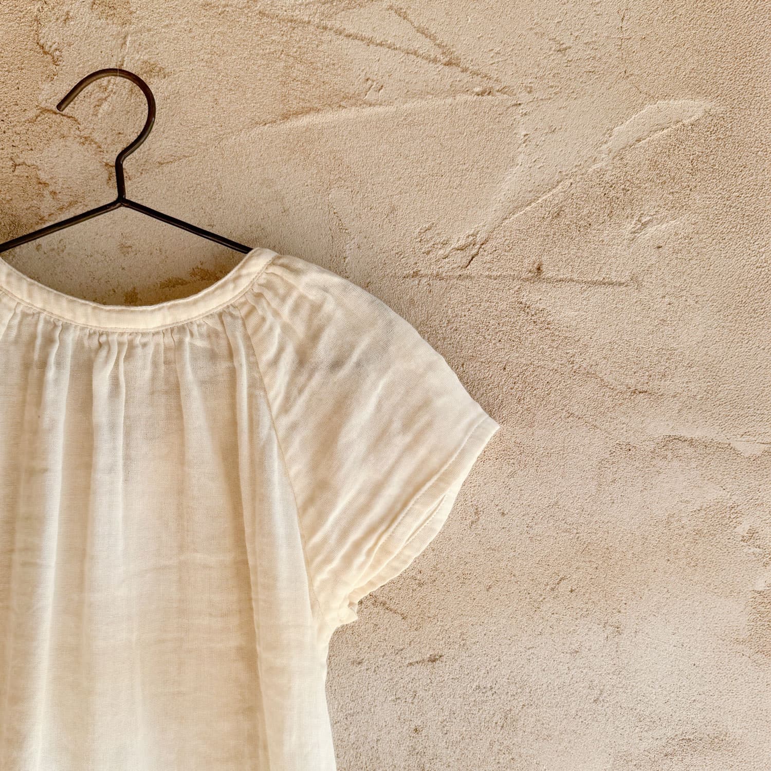 Carla Shirt - Kids - DS Double Saloo - S000 Natural - n°74 E - Shop - 7400000137326