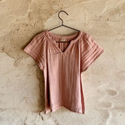 Carla Shirt - Kids - DS Double Saloo - S007 Dusty Pink - n°74 E - Shop - 7400000137330