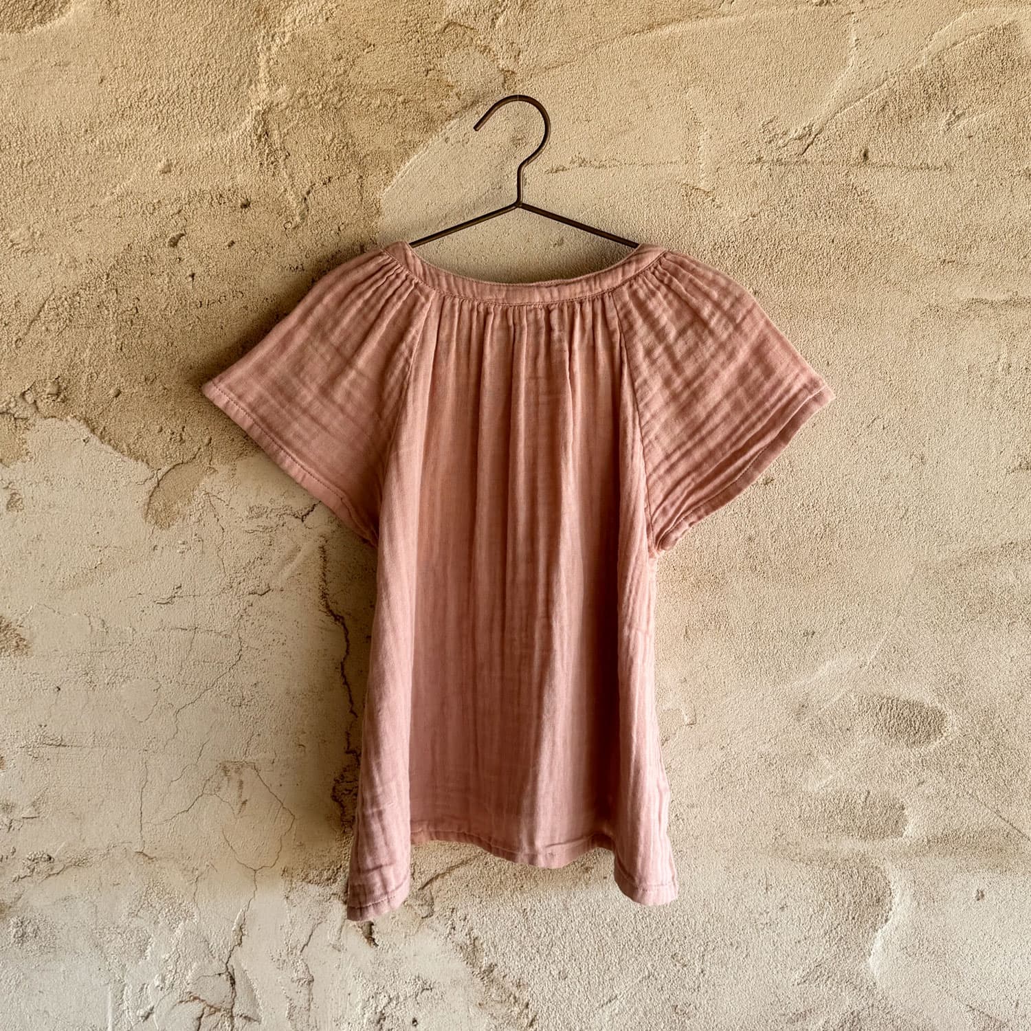 Carla Shirt - Kids - DS Double Saloo - S007 Dusty Pink - n°74 E - Shop - 7400000137330