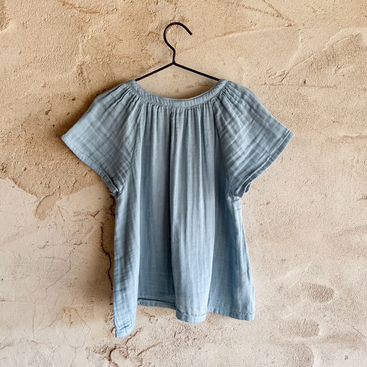 Carla Shirt - Kids - DS Double Saloo - S046 Sweet Blue - n°74 E - Shop - 7400000137334