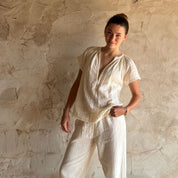 Carla Shirt - Women - DS Double Saloo - S000 Natural - n°74 E - Shop - 7400000137043