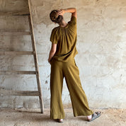 Carla Shirt - Women - DS Double Saloo - S050 Antique Bronze - n°74 E - Shop - 7400000137051