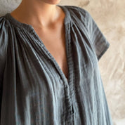 Carla Short Dress - Women - DS Double Saloo - S032 Ice Blue - n°74 E - Shop - 7400000136978