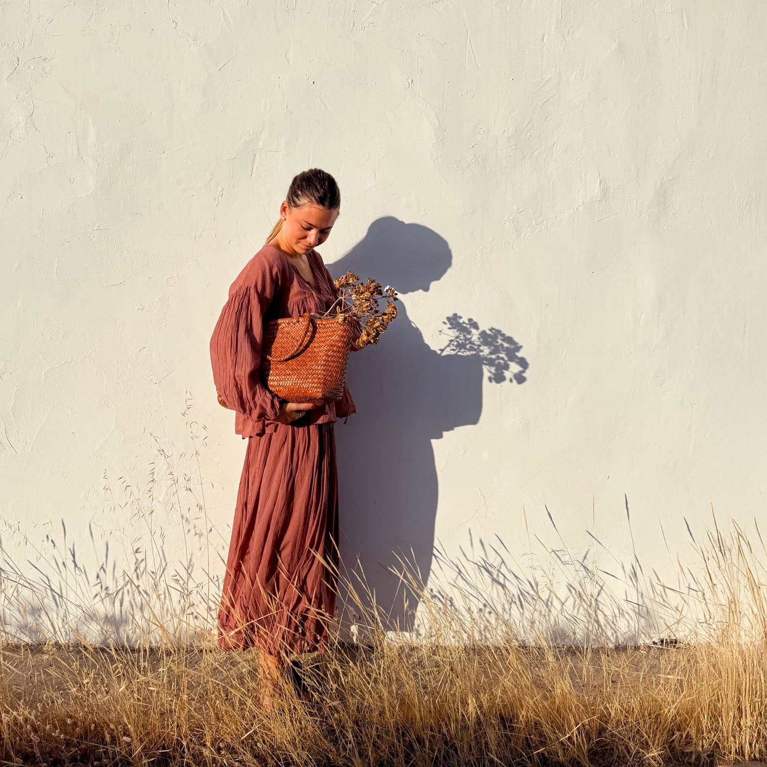 Cassandra Skirt - Women - CV Cotton Voile - S042 Baobab Rose - n°74 E - Shop - 7400000137425