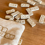 Ceramic Domino Game - S000 Natural - n°74 E - Shop - 7400000136682
