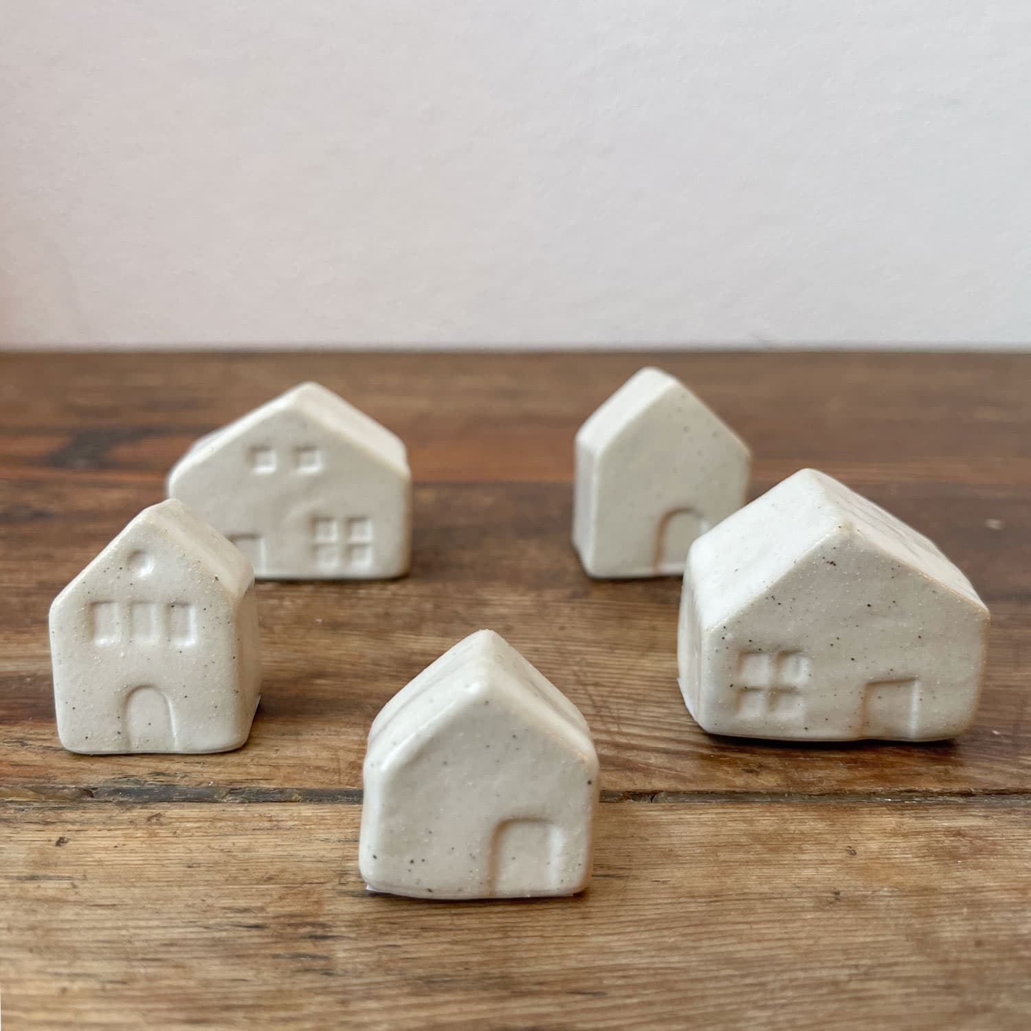 Ceramic Village 5 Tiny Houses - S000 Natural - n°74 E - Shop - 7400000137178