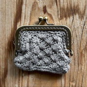 Colette Coins Purse - RY Rayon - S045 Stone Grey