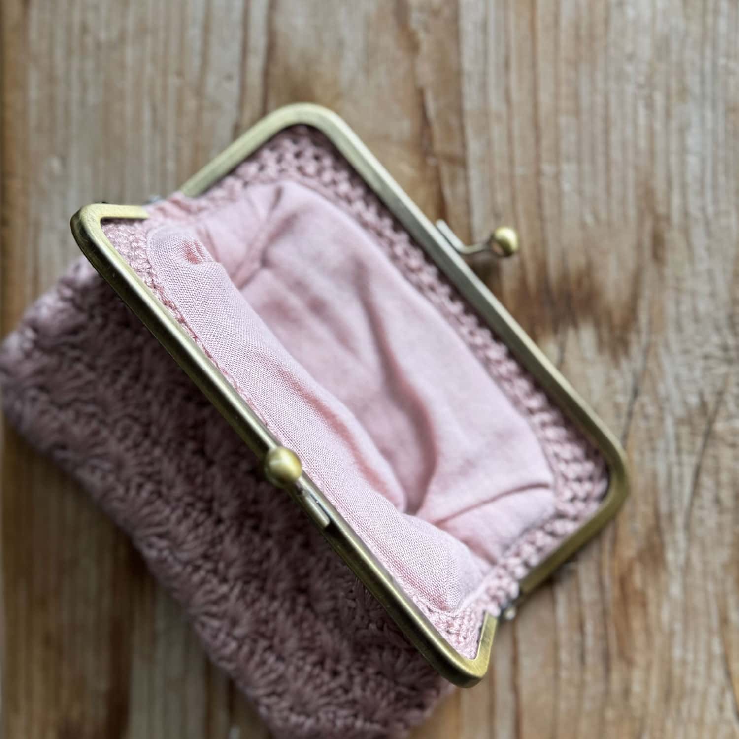 Colette Little Clutch - RY Rayon - S007 Dusty Pink