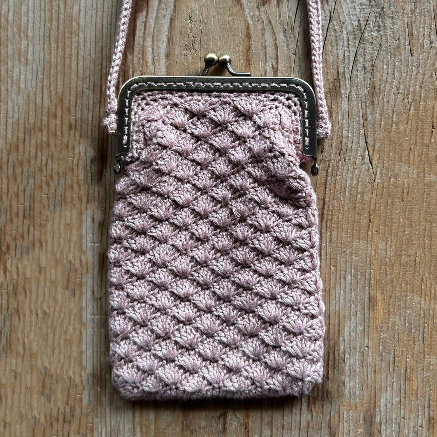 Colette Phone Bag - RY Rayon - S007 Dusty Pink - n°74 E - Shop - 7400000137375